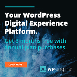 Your WordPress Digital Experience Platform - WP Engine